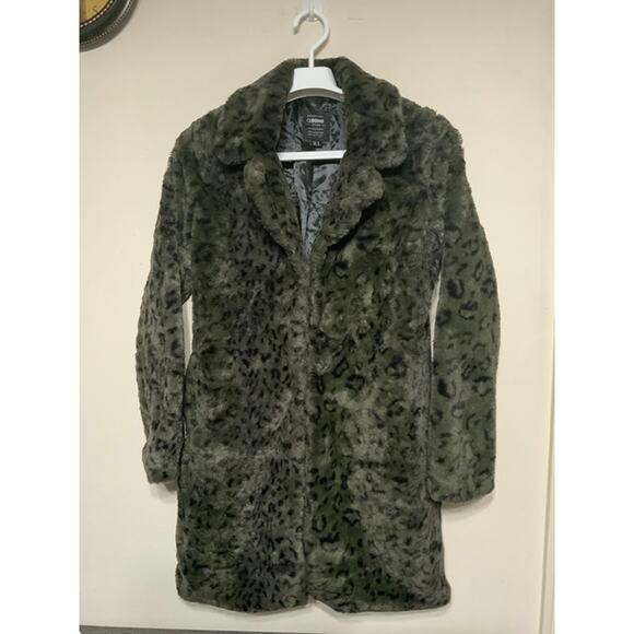 CI Sono - Leopard Fur Coat - Size M - USED - Picture 1 of 6